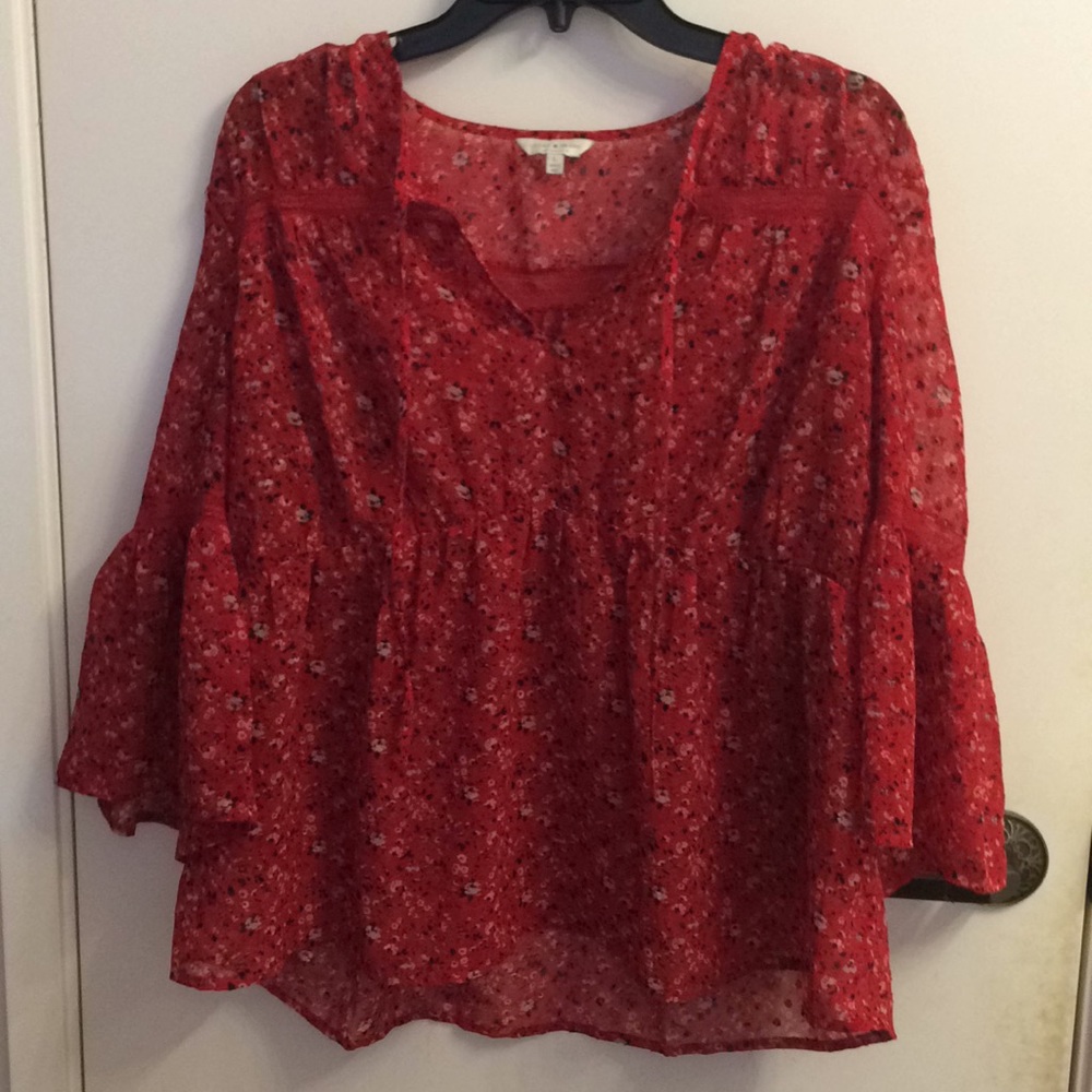 Lucky Brand peasant top